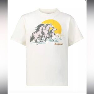 BONPOINT T-SHIRT THIDA OFFWHITE FOR GIRLS 10 EUC